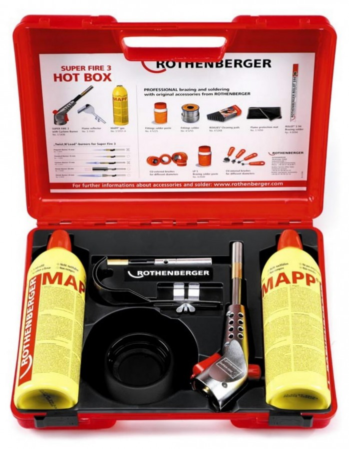 Набор Rothenberger Super Fire Hot Box